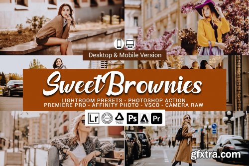 CreativeMarket - Sweet Brownies Lightroom Presets 5157478