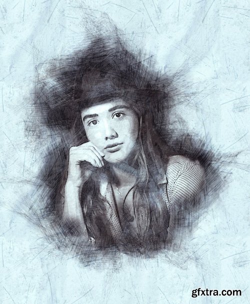 CreativeMarket - PRO SKETCH Photoshop Actions 6126837