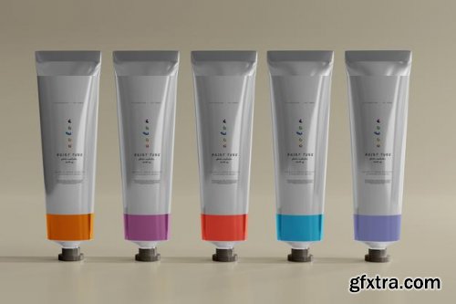 Paint tube mockups