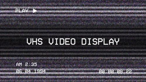 Videohive - VHS Screen Indicators Pack - 21854089 - 21854089