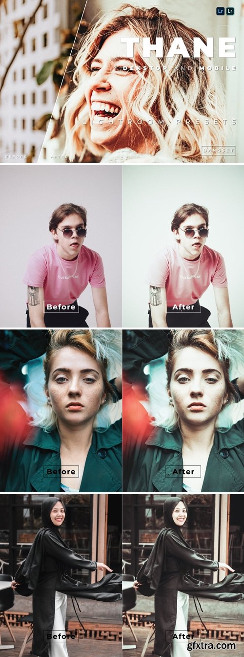 Thane Desktop and Mobile Lightroom Preset