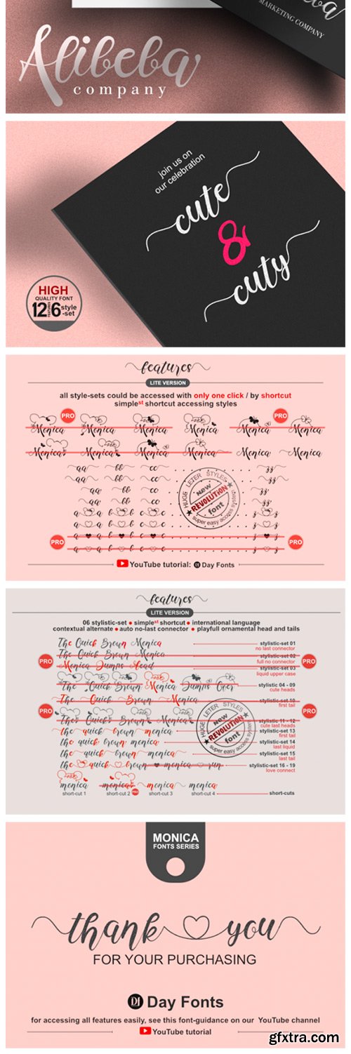 Monica Hamster Font Monica Hamster Font