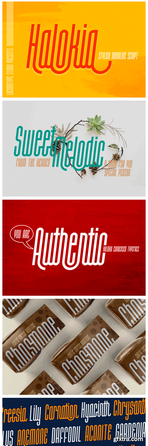 Halokia Font Halokia Font