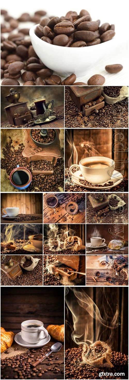 Fragrant black coffee stock photo Fragrant black coffee stock photo