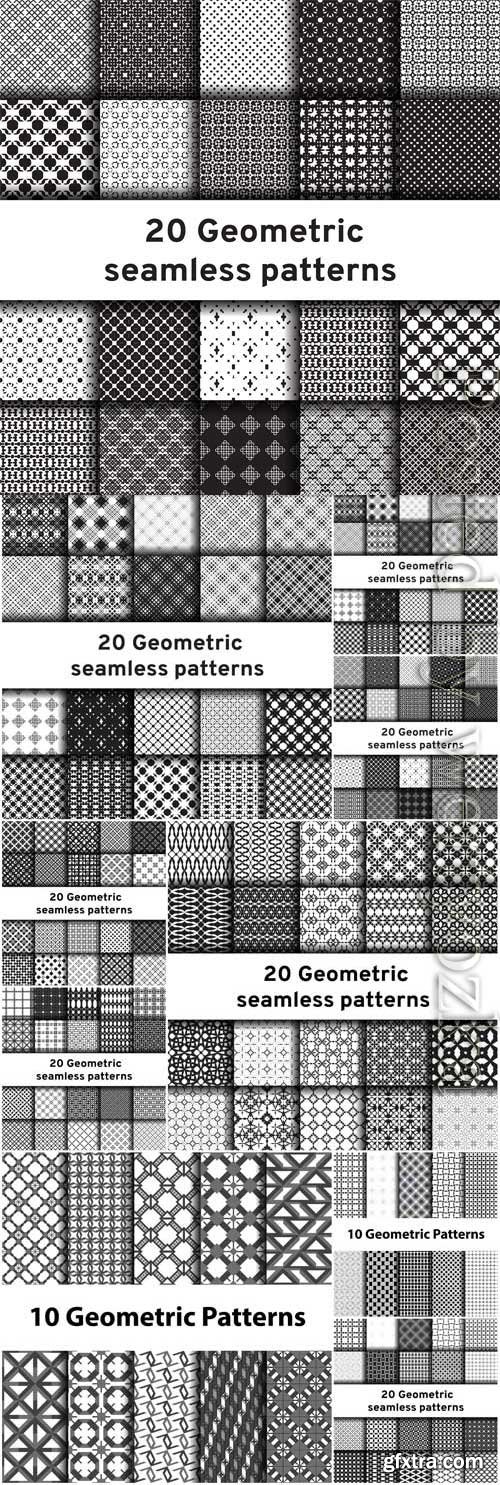 Seamless geometric texture in vector Seamless geometric texture in vector