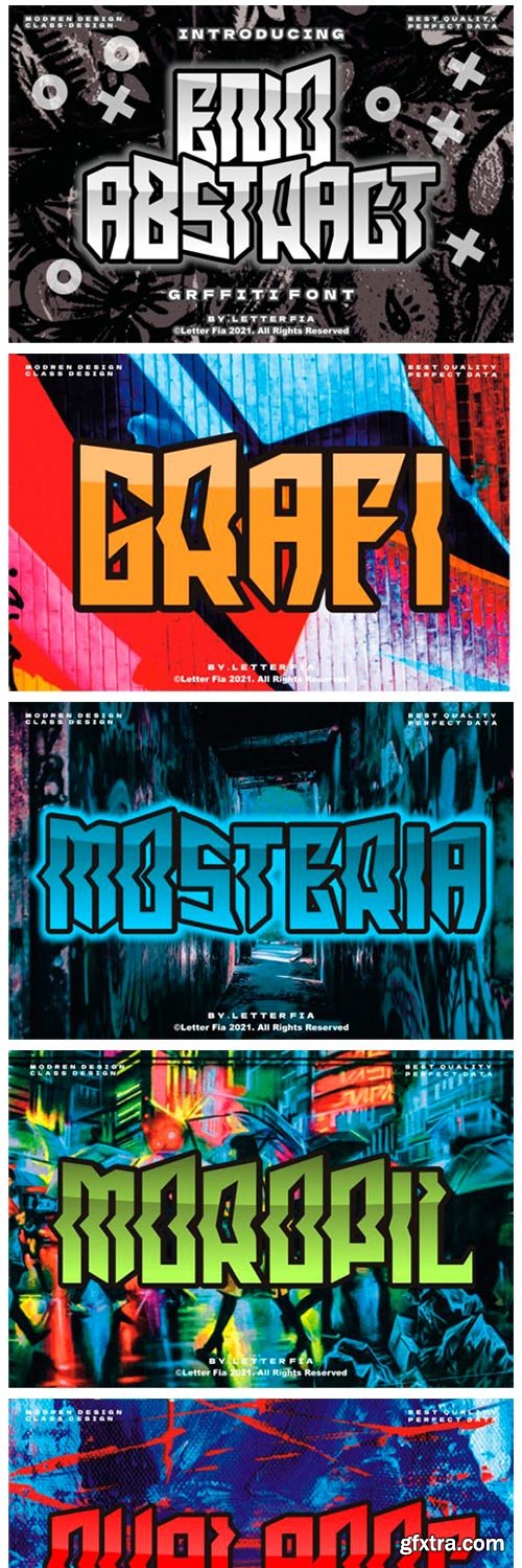 Eno Abstract Font Eno Abstract Font