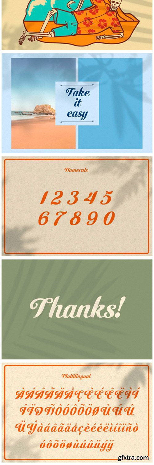 Zicatela Font Zicatela Font