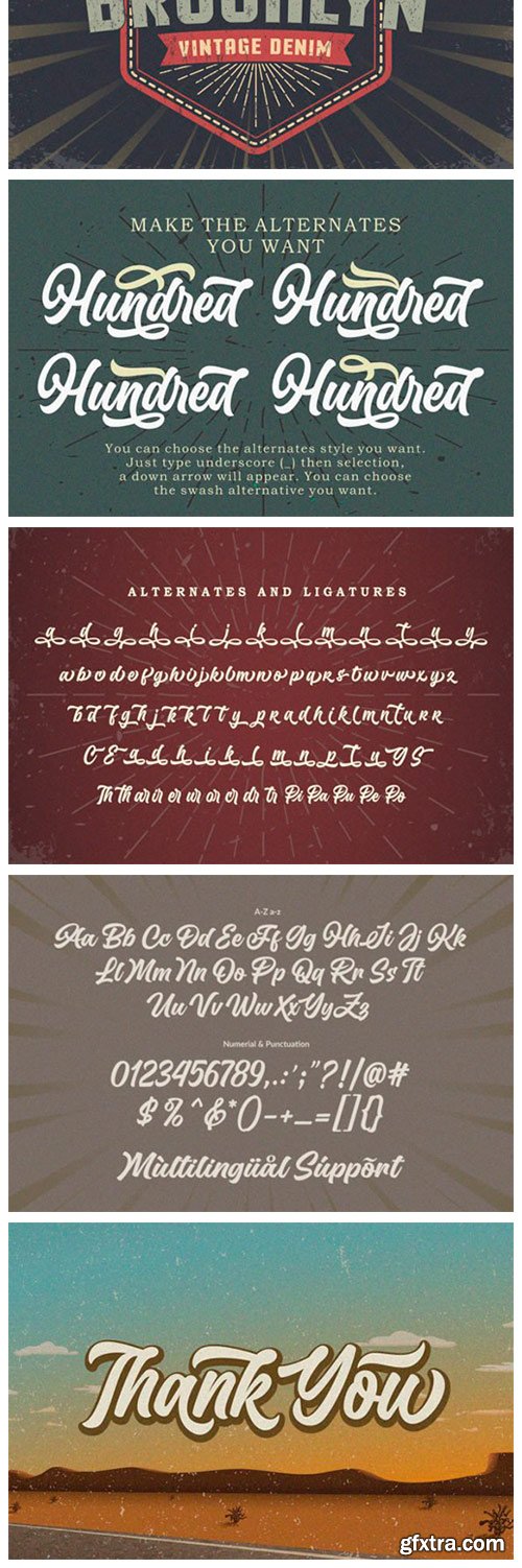 Hundred Miracles Font
