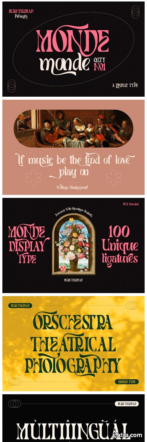 Monde Font Monde Font