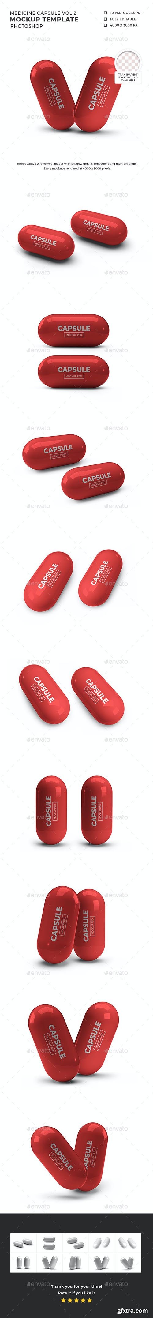 GraphicRiver - Medicine Capsule Mockup Template Vol 2 32457276