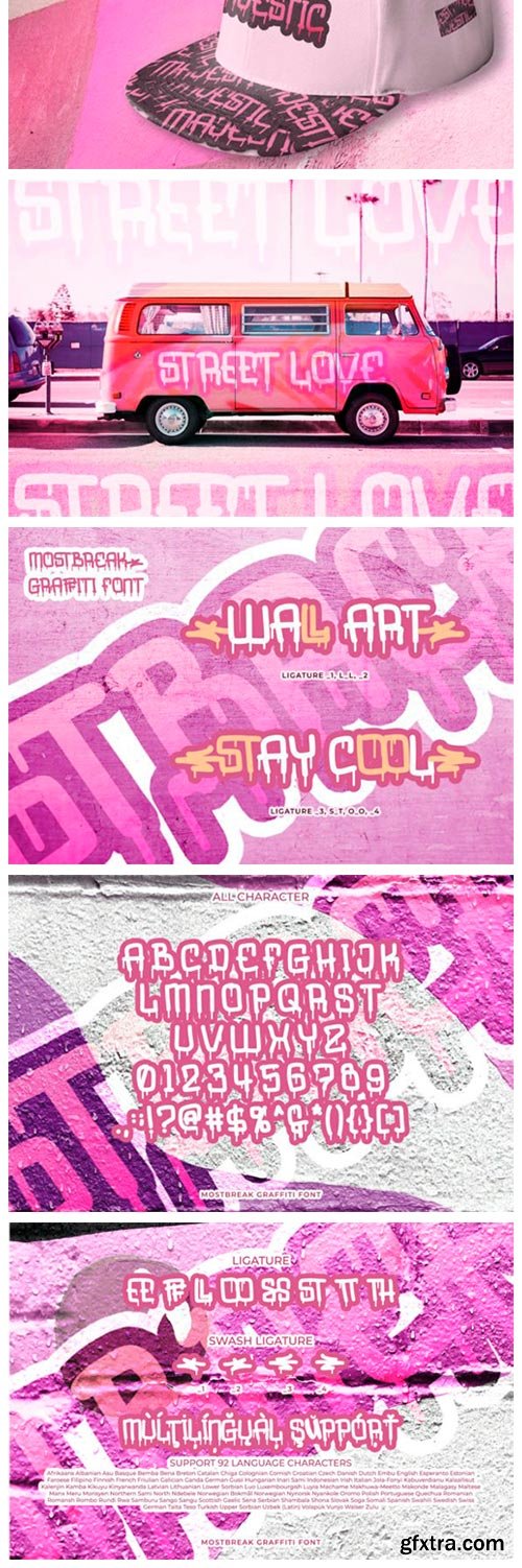 Mostbreak Font Mostbreak Font