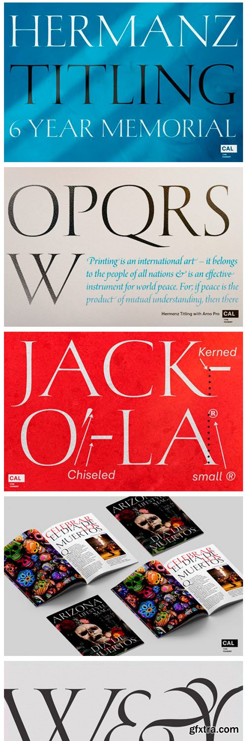 Hermanz Titling Font Hermanz Titling Font