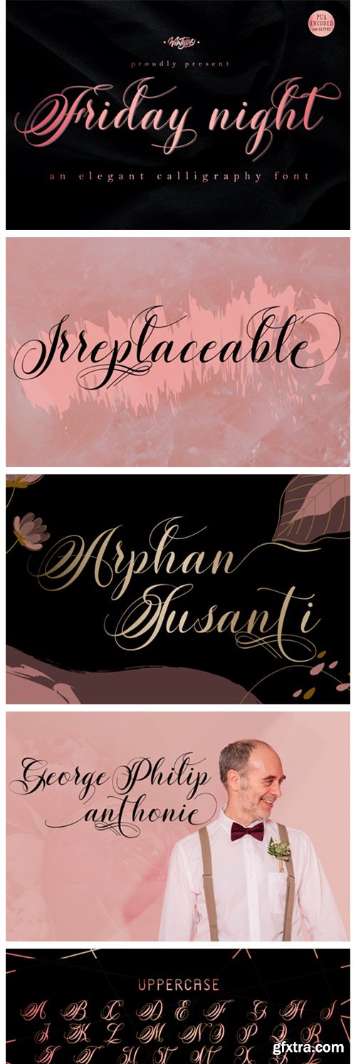 Friday Night Font Friday Night Font