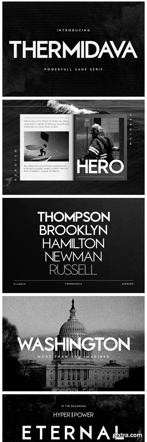 Thermidava Font Thermidava Font