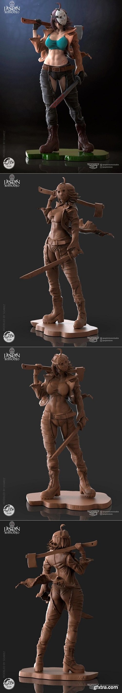 Jason Female – 3D Print Model