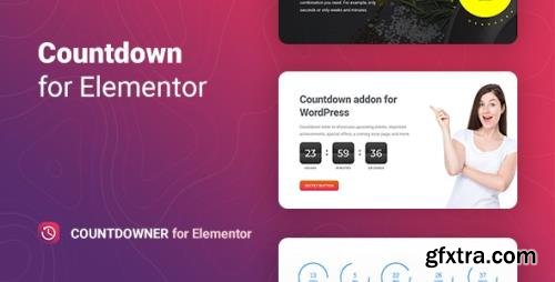 CodeCanyon - Countdowner v1.0.0 - Countdown Timer for Elementor - 32417109