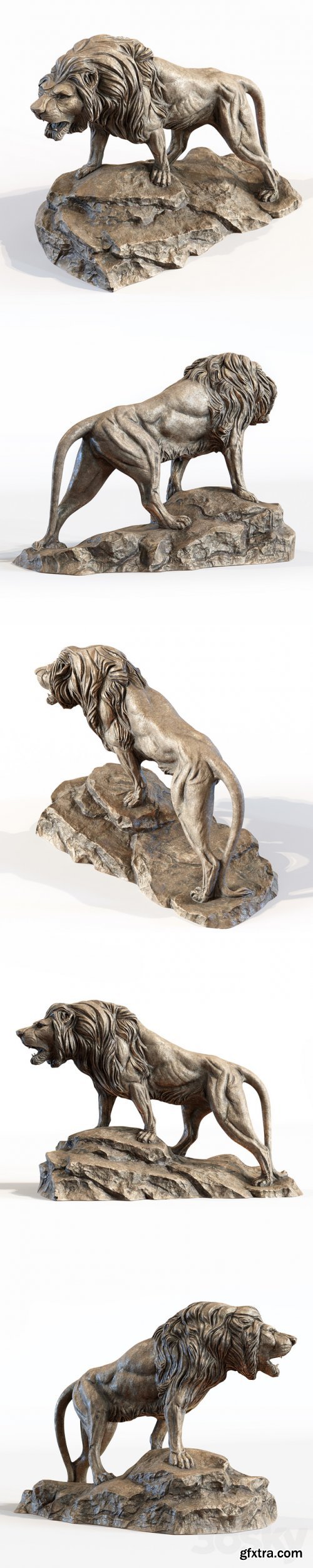 Sculpture of Leo