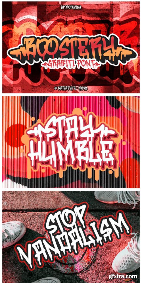 Boostery Font Boostery Font