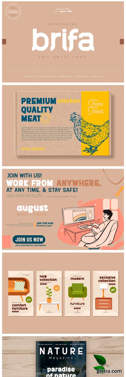 Brifa Font Brifa Font