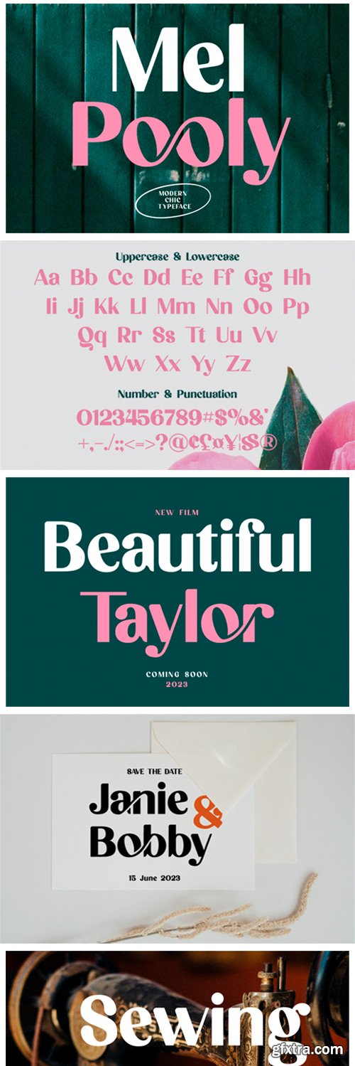 Mel Pooly Font Mel Pooly Font