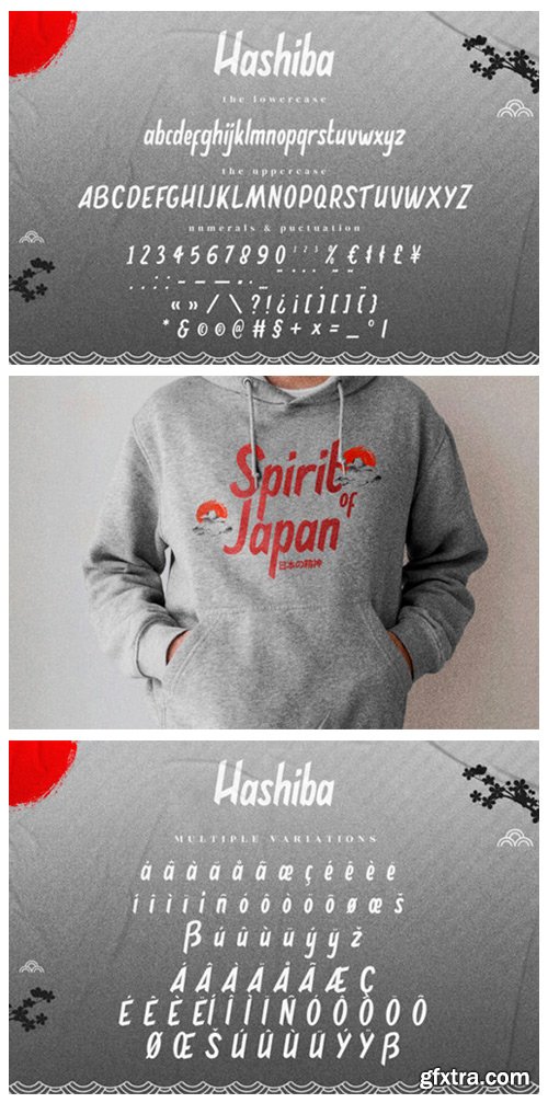 Hashiba Font Hashiba Font