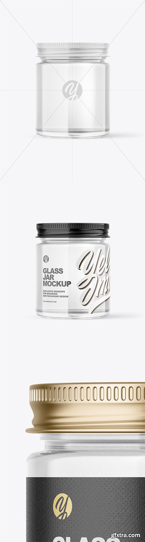 Clear Glass Jar Mockup 79897 Clear Glass Jar Mockup 79897