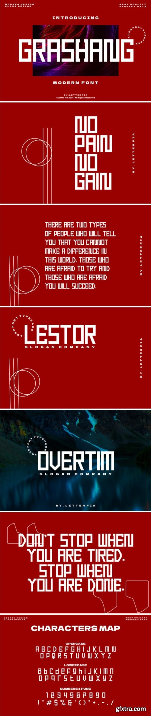 Grashang Font