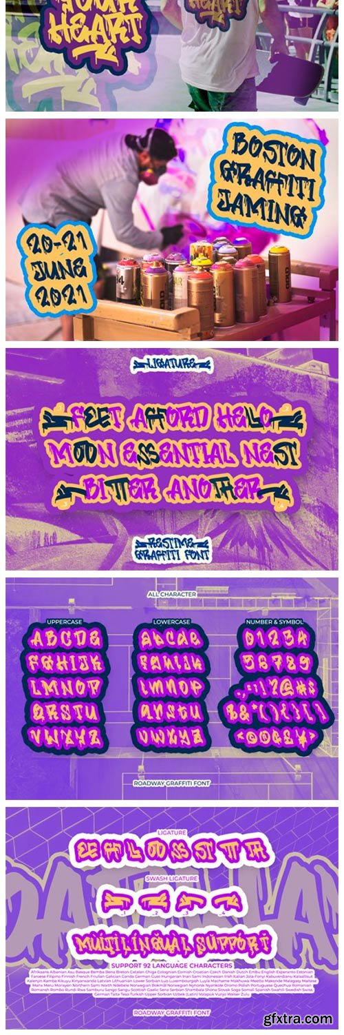 Roadway Font Roadway Font