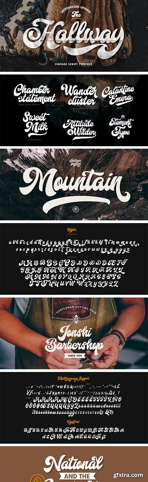 Fd Hallway Font Family Fd Hallway Font Family