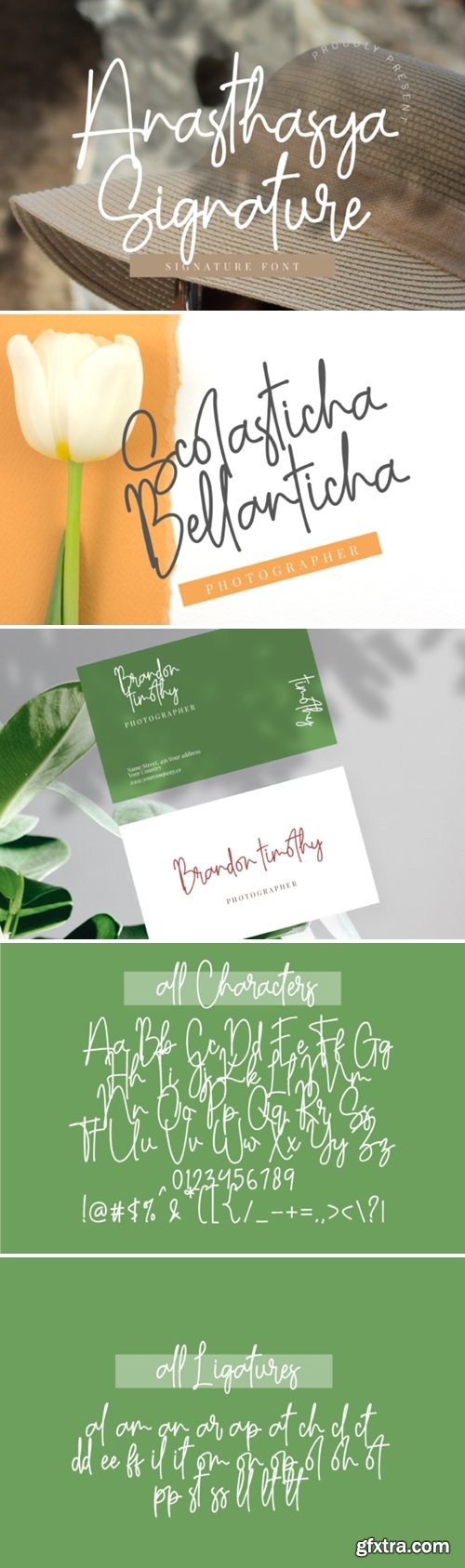 Anasthasya Signature Font