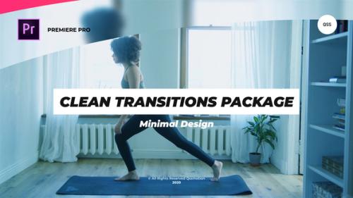 Videohive - Clean Transitions Package For Premiere Pro - 32541399 - 32541399