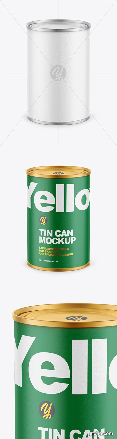 Tin Can w/ Paper Finish Mockup 80178 Tin Can w/ Paper Finish Mockup 80178