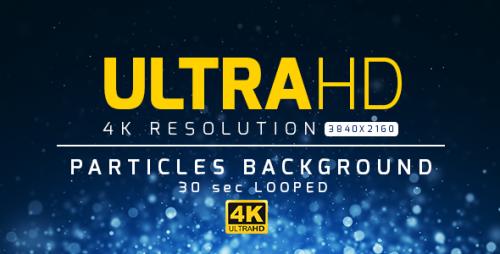 Videohive - 4K Particle Background - 19453541 - 19453541