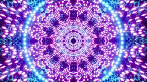 Videohive - Psychedelic Neon Light Background Loop 4K - 32553361 - 32553361