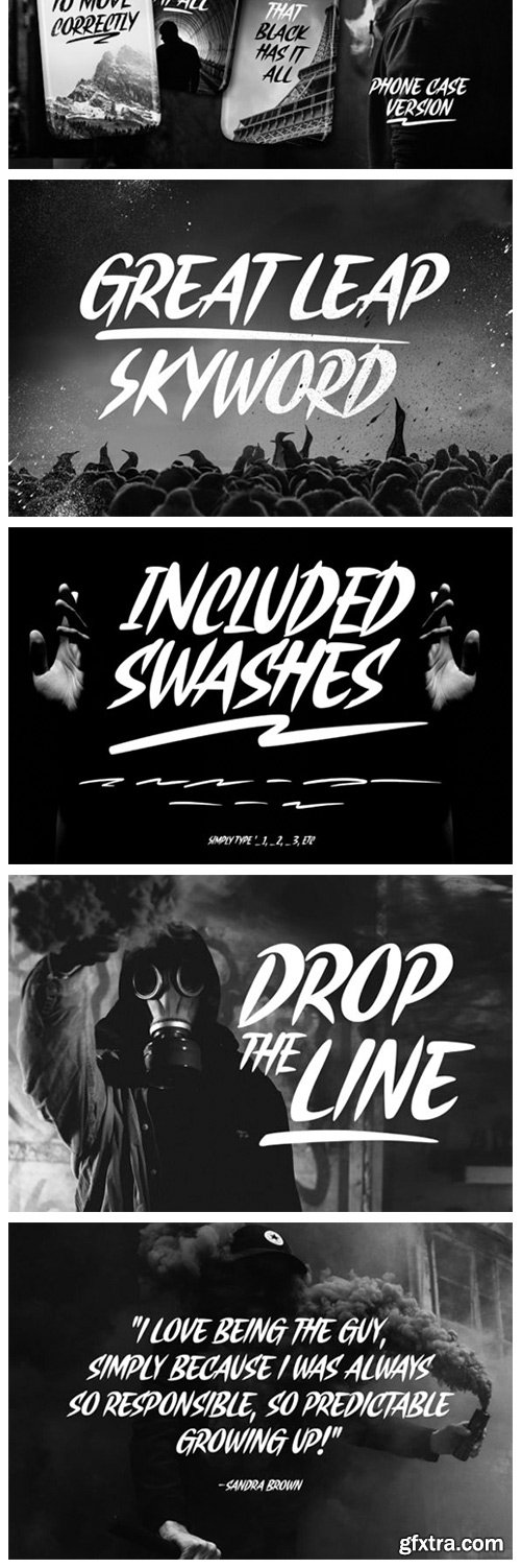 Blankone Font Blankone Font