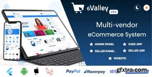 CodeCanyon - 6valley Multi-Vendor E-commerce - Complete eCommerce Mobile App, Web, Seller and Admin Panel v3.0 - 31448597 - NULLED