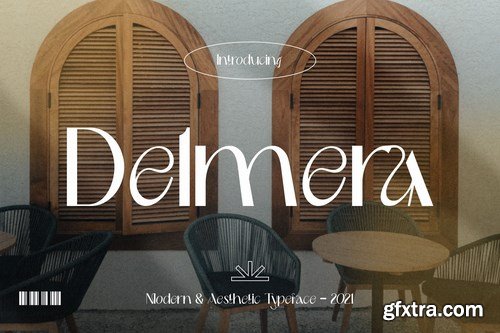 Modern & Aesthetic - Delmera Font