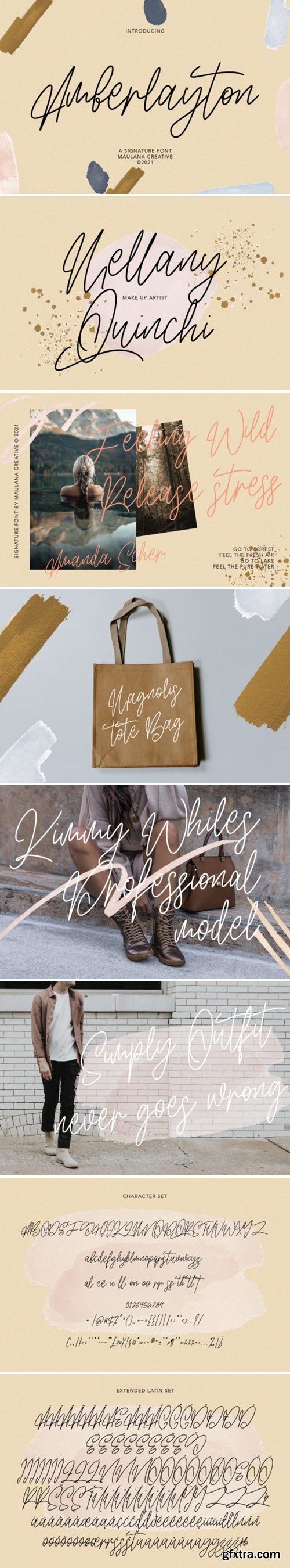 Amberlayton Font