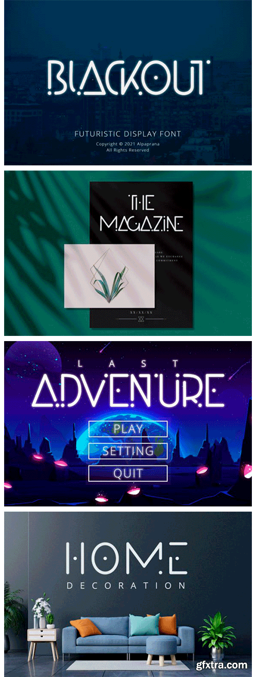 Blackout Font Blackout Font