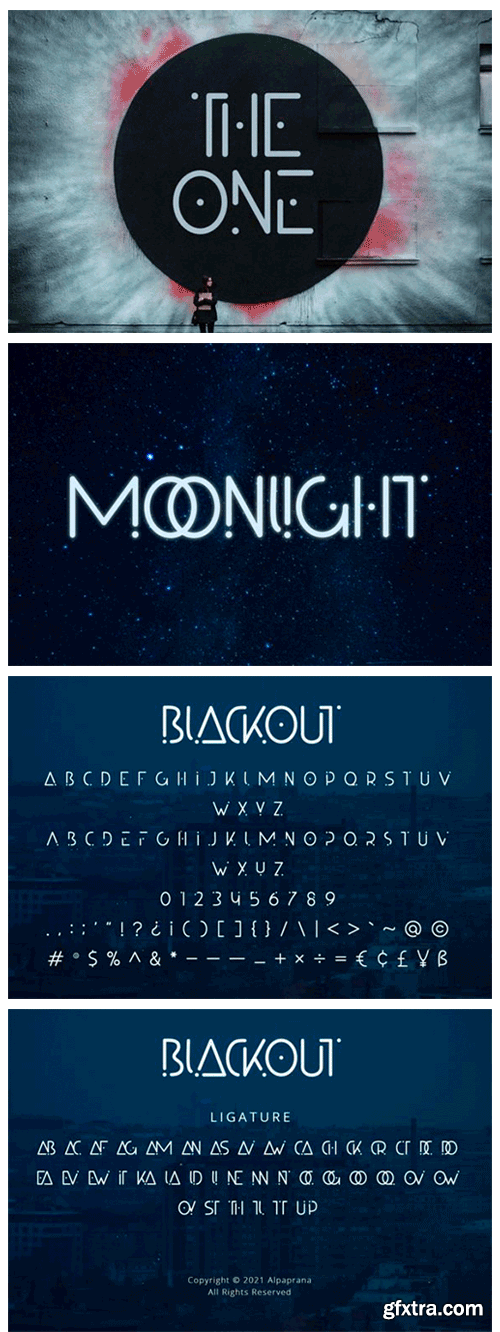 Blackout Font Blackout Font