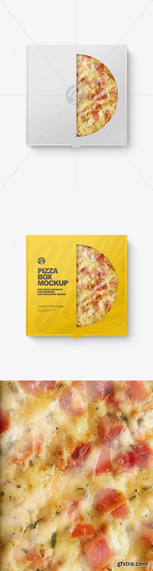 Pizza Box Mockup 80572 Pizza Box Mockup 80572
