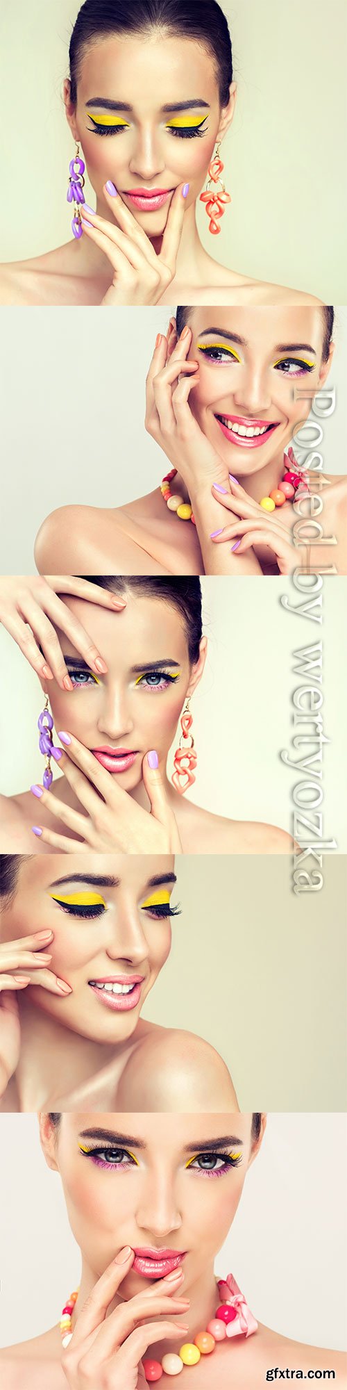 Stylish makeup for women stock photo Stylish makeup for women stock photo