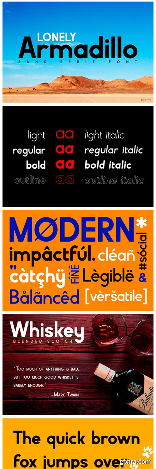 Lonely Armadillo Font Lonely Armadillo Font