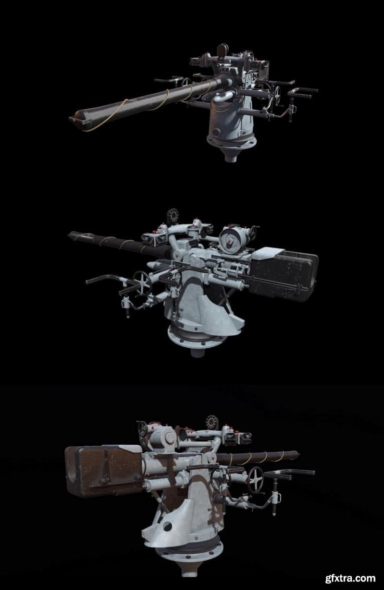 German UBoat Deck Gun » GFxtra