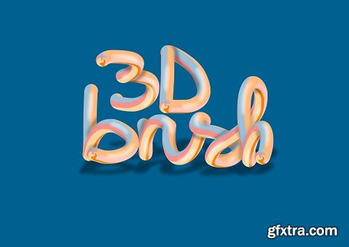 3D Lettering for Illustrators: Create your own brush with Procreate and Adobe Fresco