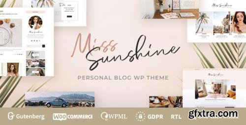 ThemeForest - Miss Sunshine v1.0.5 - Lifestyle & Beauty Women Blog - 23840170 ThemeForest - Miss Sunshine v1.0.5 - Lifestyle & Beauty Women Blog - 23840170