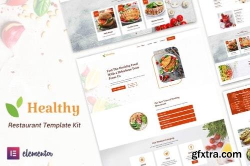 ThemeForest - Healthy v1.0.2 - Restaurant Elementor Template Kit - 30485179