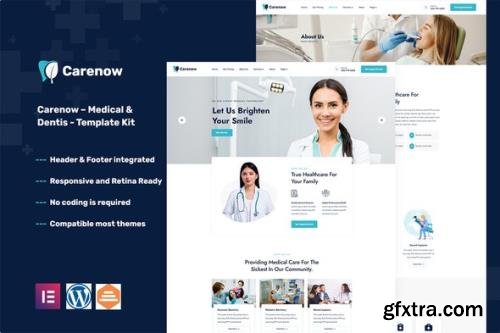 ThemeForest - Carenow v1.0.0 - Medical & Dentist Elementor Template Kit - 32488649 ThemeForest - Carenow v1.0.0 - Medical & Dentist Elementor Template Kit - 32488649