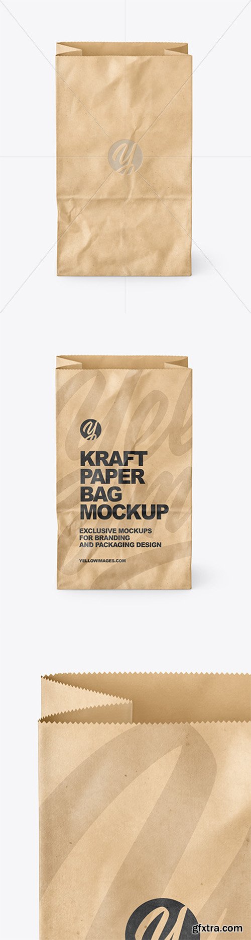 Kraft Paper Bag Mockup 80685 Kraft Paper Bag Mockup 80685