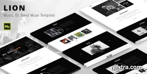 ThemeForest - Lion v1.0 - Music Adobe Muse template - 13642182